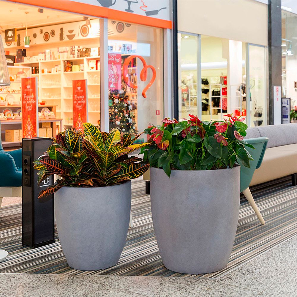 Кашпо CYLINDER XL SHALE D70 H80