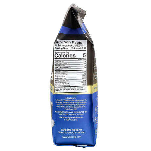 VitaCup, Genius, молотый кофе, средне-темная обжарка, 312 г (11 унций)