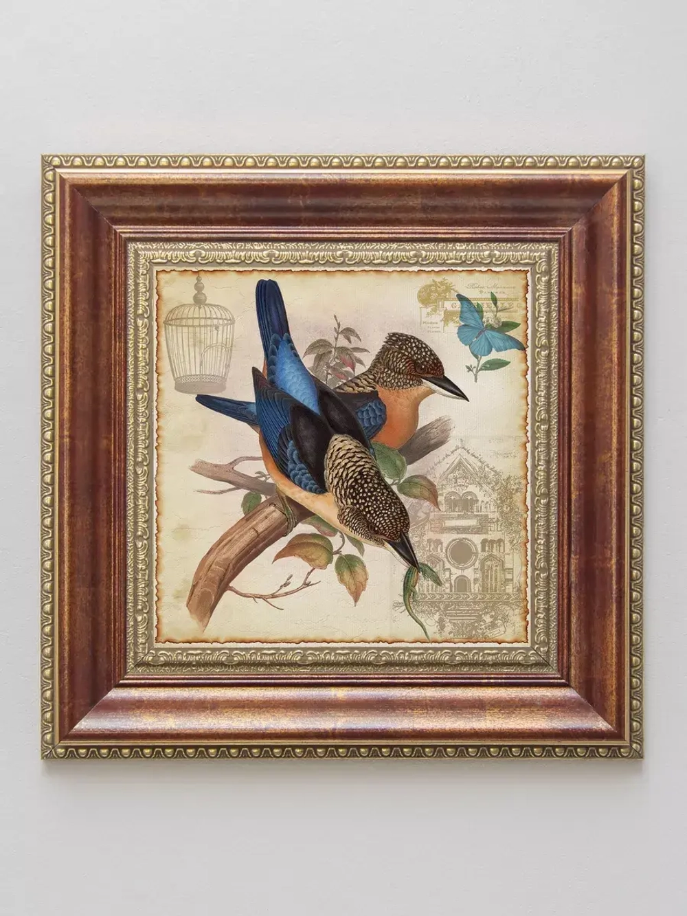 Картина на стену интерьерная на холсте 30х30 см