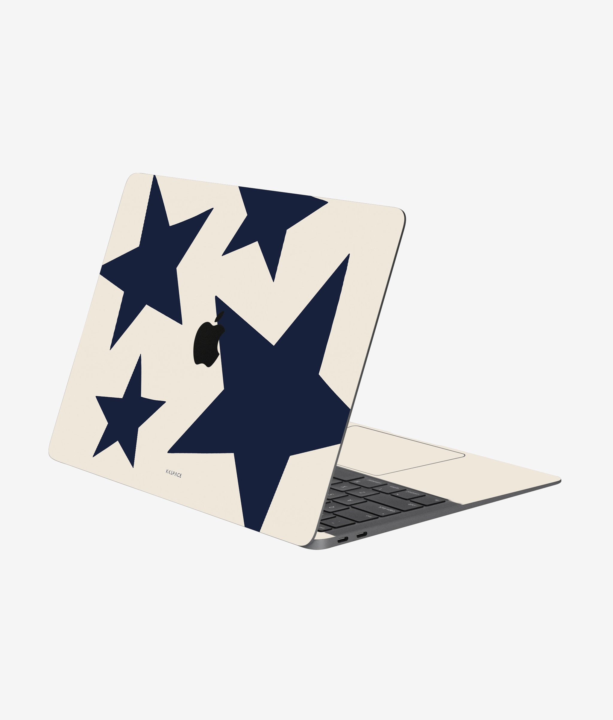 Виниловая наклейка POLAR STAR (белый) для MacBook