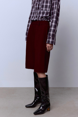 Бермуды из полушерсти