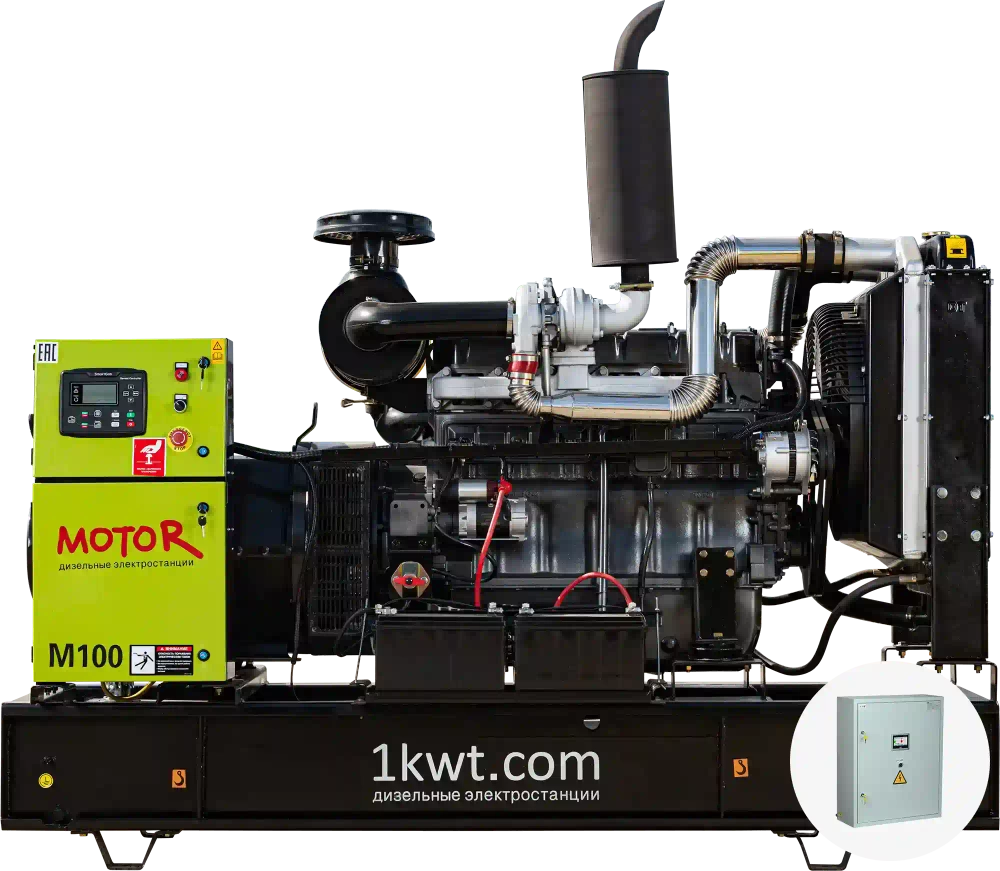 Дизельный генератор MOTOR SE АД100-T400 100 кВт RICARDO