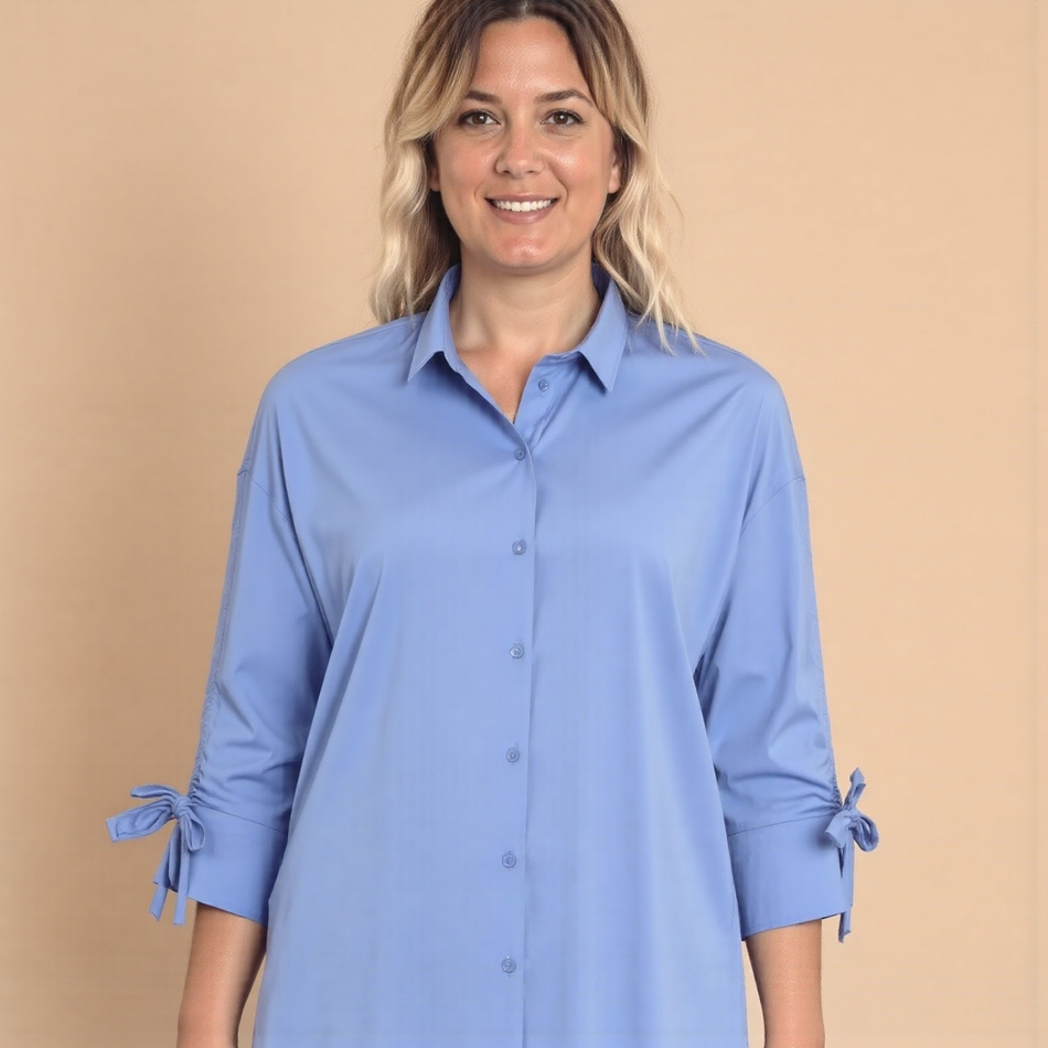 Блуза из хлопка Marina Rinaldi