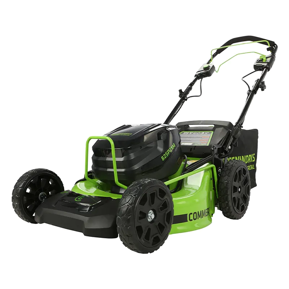 Аккумуляторная газонокосилка Greenworks GC82LM51SP2K2 82В (1 x 5 Ач, ЗУ) нож 51 см, 2515907UB