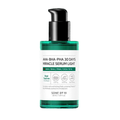 Some By Mi AHA BHA PHA 30 Days Miracle Serum Light легая кислотная сыворотка с AHA, BHA, PHA - кислотами