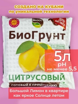 Грунт для цитрусовых растений