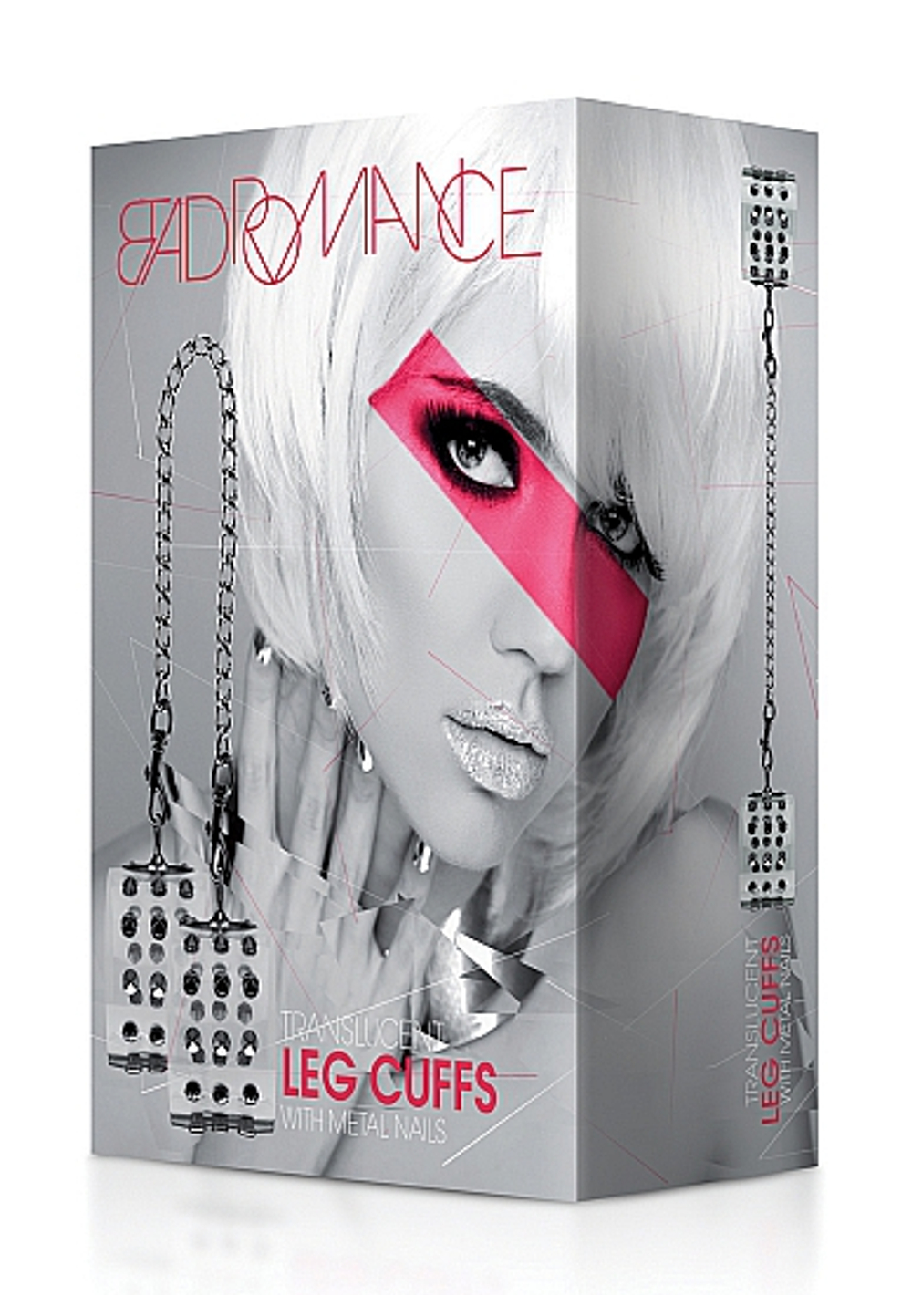 Прозрачные оковы для рук или ног (Цвет: прозрачный)