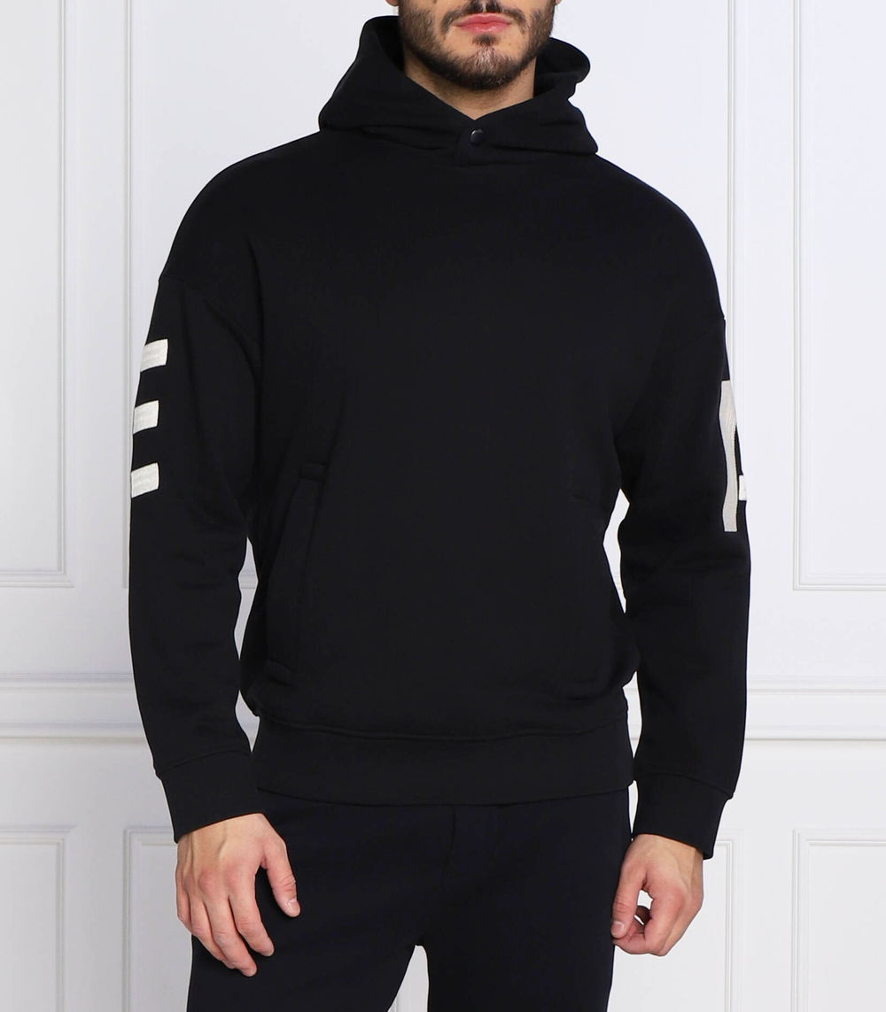 Худи Emporio Armani - черный(6L1MM1 1JWPZ)