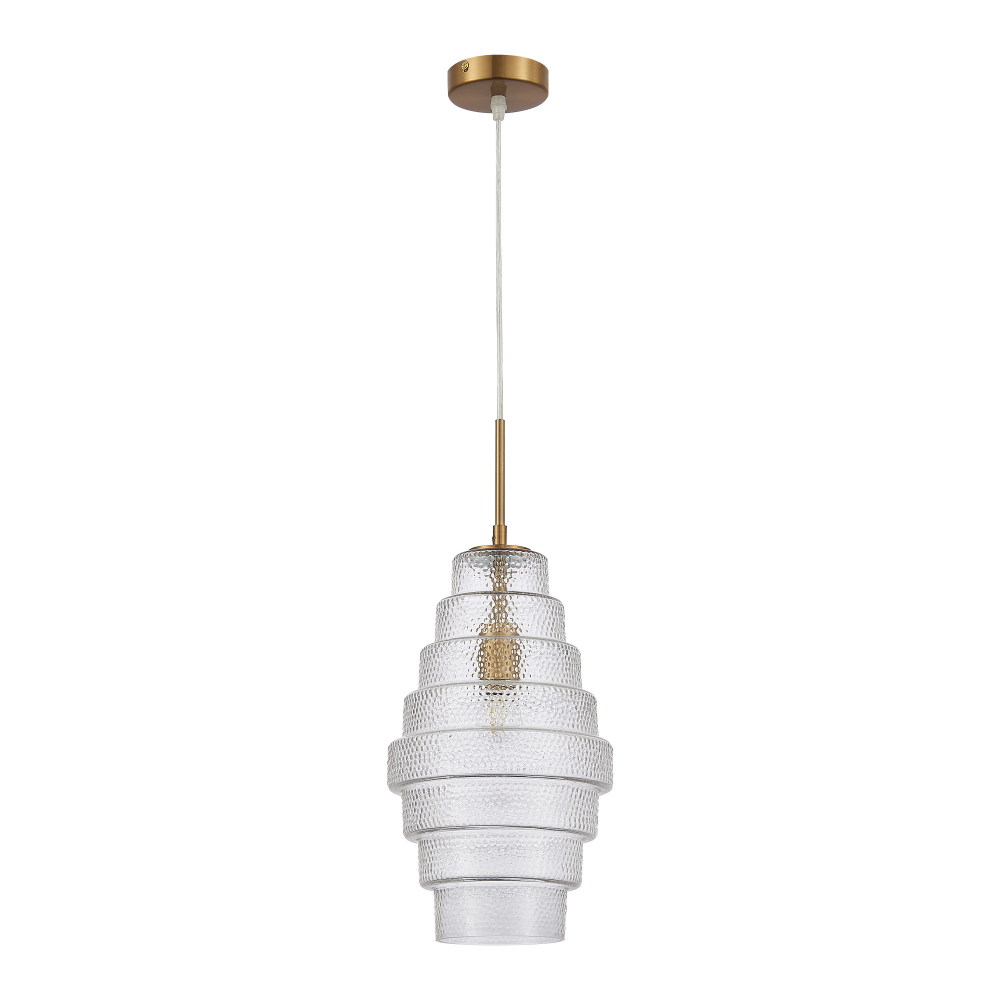 SL1001.213.01 Подвес ST-Luce Латунь/Прозрачный E27 1*40W