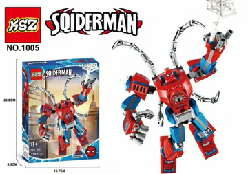 Конструктор Человек Паук "Spider Man", 156 деталей