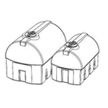 Емкости горизонтальные