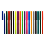 Фломастеры Basir, серия "Котик", разноцветные, набор 18 шт