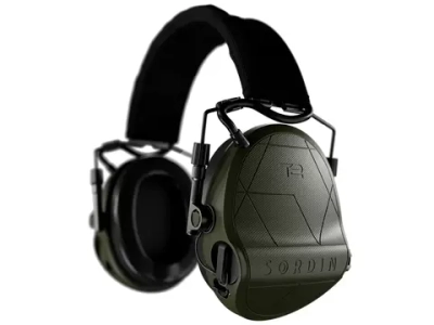 Наушники активные MSA Sordin Supreme T2 Headband Green, пена/ткань/зелёные