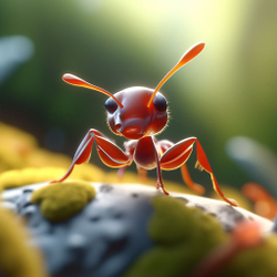 Муравьиная ферма с муравьями в подарок "Капибара на пляже"