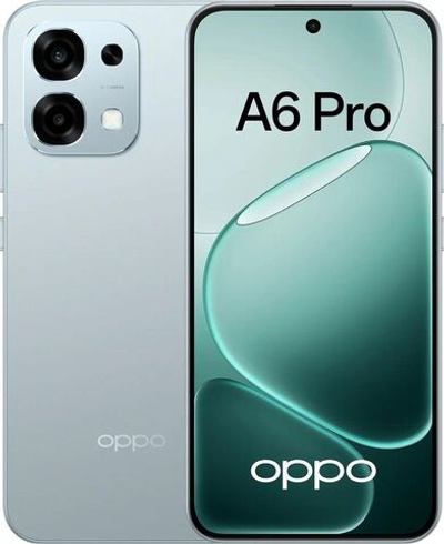 6.57" Смартфон OPPO A6 Pro 8/256Gb,  NFC,  AMOLED,  120Гц,  7000мAч,  зеленый