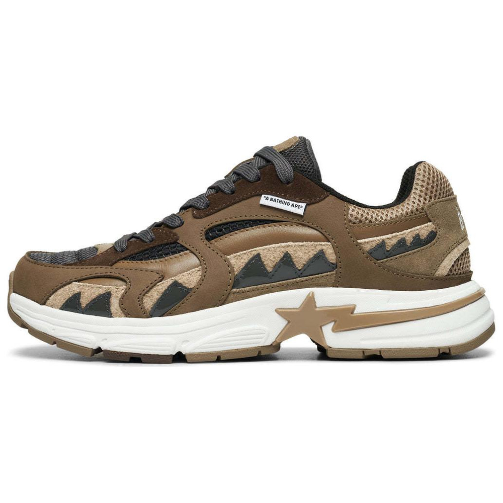 A Bathing Ape Bathing Ape Shark Sta зеленый