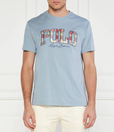 Футболка POLO RALPH LAUREN - голубой(710941855)