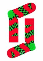 Носки унисекс Race Sock с финишной прямой (Размер: 29) (Цвет: красный)