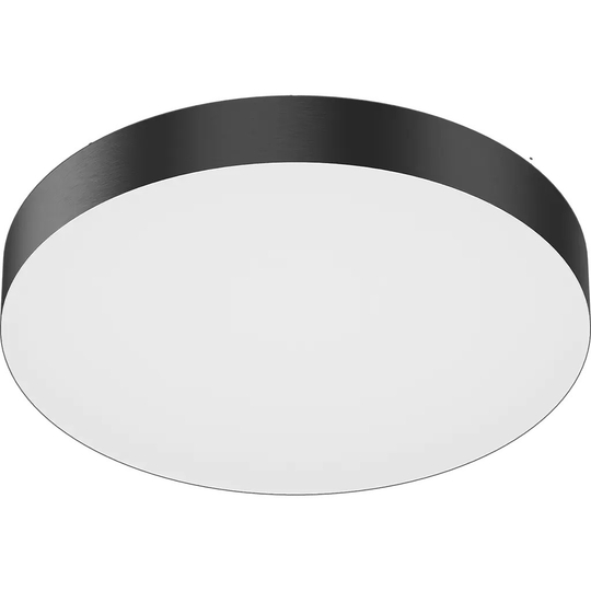 Светильник Round 30W D450мм 5000К черный накладной IP40