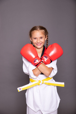 Перчатки боксерские ProfSport красные