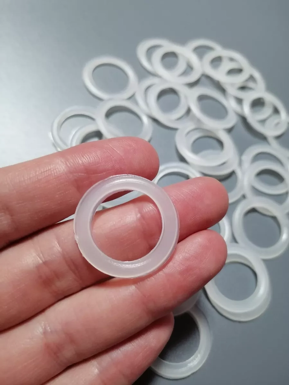 Канва пластиковая Колечки