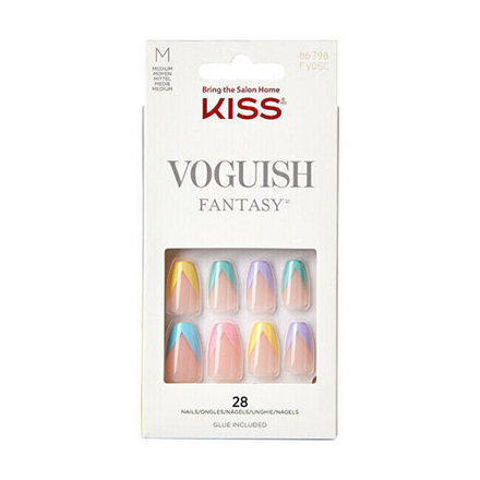Adhesive nails Voguish Fantasy Nails - Disco Ball 28 pcs