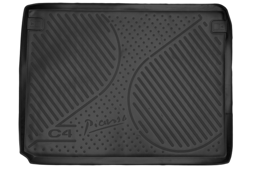 Коврик в багажник CITROEN C4 Picasso, 2014-&gt; мв. (полиуретан) CITROEN.C000000193