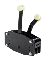 Контроллер газ/реверс универсальный, 2 рычага, черный