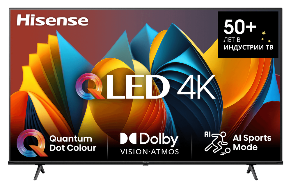 ЖК телевизор Hisense 75E7NQ(QLED,UHD Smart,frameless)