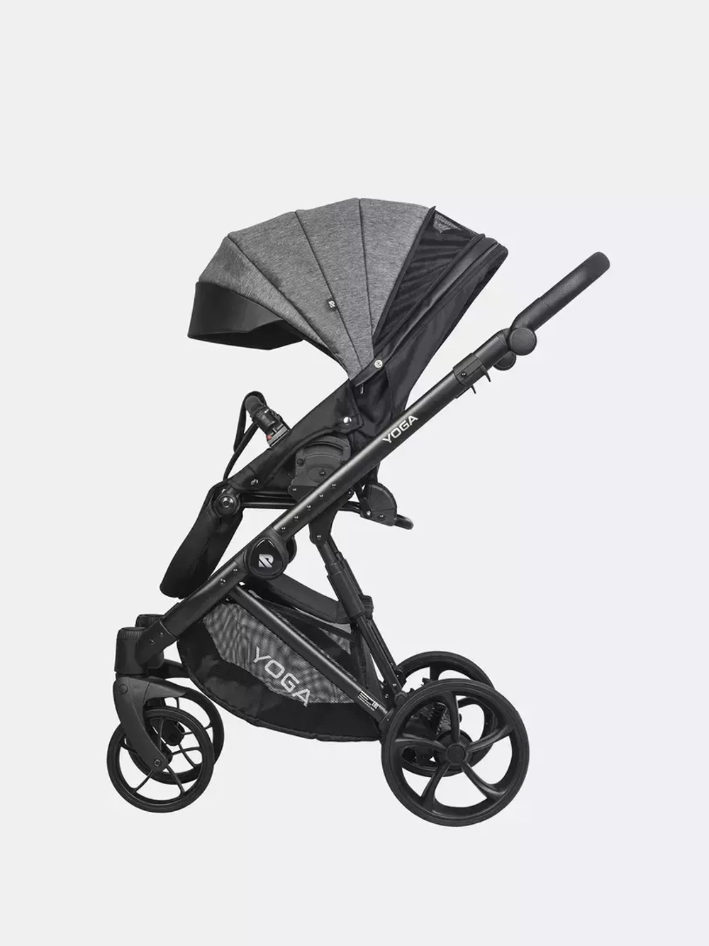 Коляска YOGA (2 в 1) (RIKO BASIC) 01 графит