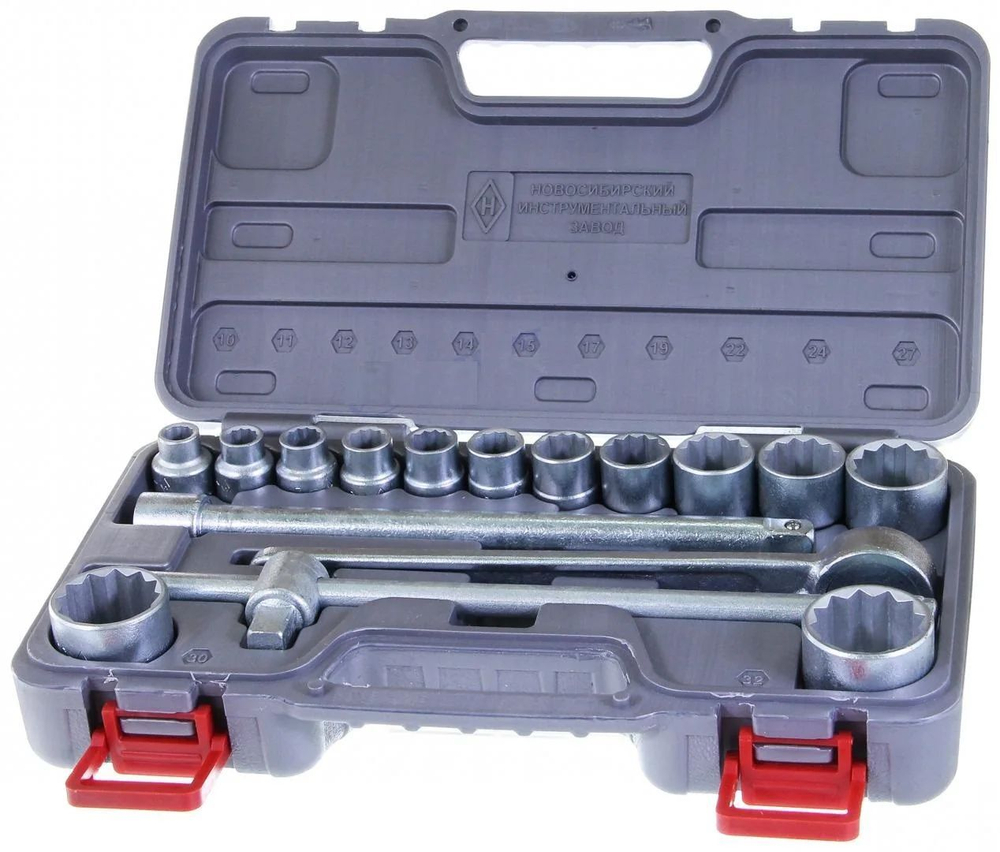 Набор шоферского инструмента №2, 16 предметов (пласт. футляр)