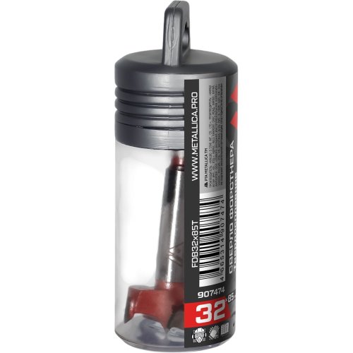 Сверло Форстнера твердосплавное METALLICA Ultra 32x85/55 мм, по дереву   907474