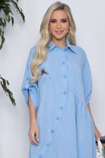 Платье Индира (голубое ХИТ) П10542 LT Collection