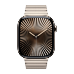 Умные часы Apple Watch Series 10 GPS + Cellular, 46mm, Natural Titanium Case with Link Bracelet, Natural