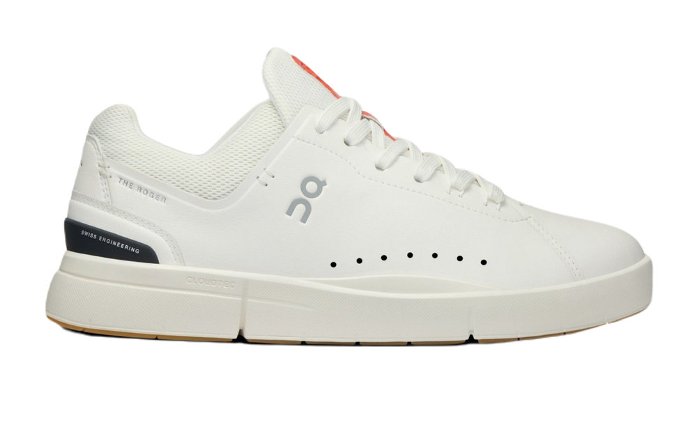Женские кроссовки ON The Roger Advantage - white/spice - White