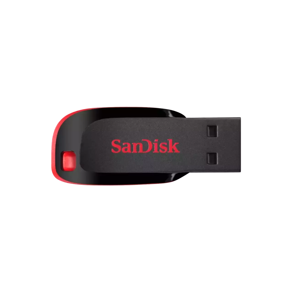 Флеш-накопитель SanDisk Cruzer Blade USB 2.0 128GB, R 150 МБ/с