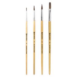 Наборы школьных кистей из натурального волоса