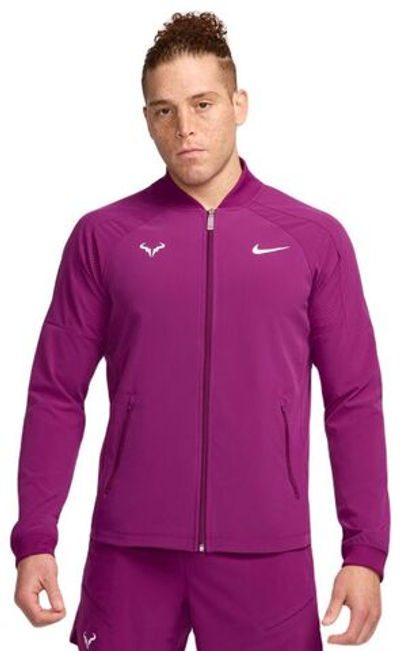 Мужская теннисная кофта Nike Court Dri-Fit Rafa - Фиолетовый