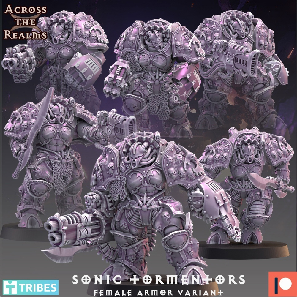 Slaanesh Noise Marines Terminators F