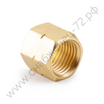 Гайка накидная М12х1,25LH (универсальная, латунь)