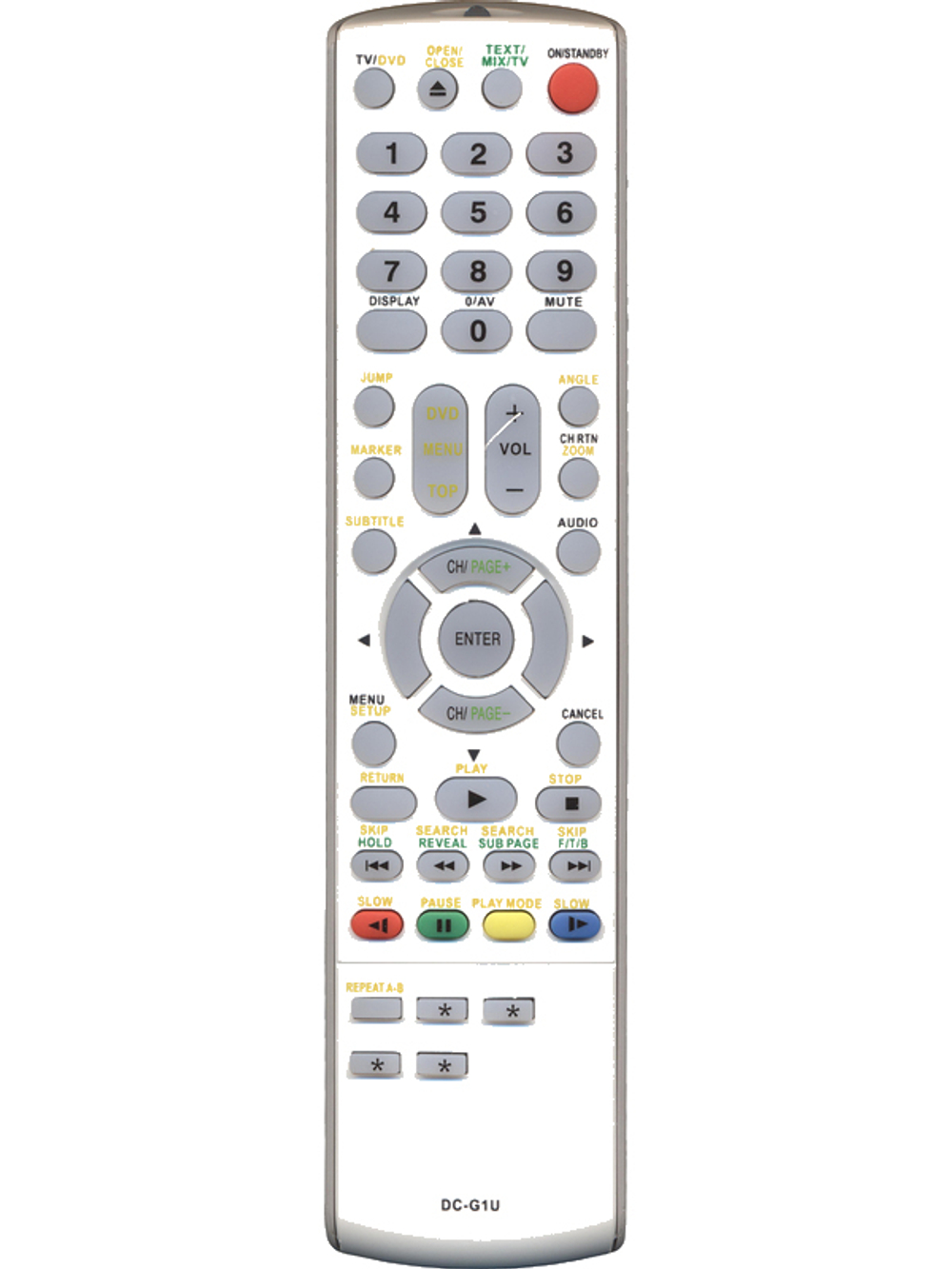 Пульт для Toshiba DC-G1U (DC-G2U)