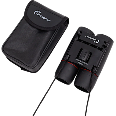 Бинокль Следопыт 10x22 PF-BT-01 65х44х90мм 177г в чехле -