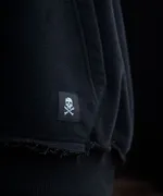 Толстовка Hardlunch Crew с коротким рукавом черная