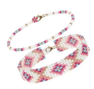 "Klart" набор для бисероплетения 11-007 "Браслеты. Геометрический орнамент" 2 см