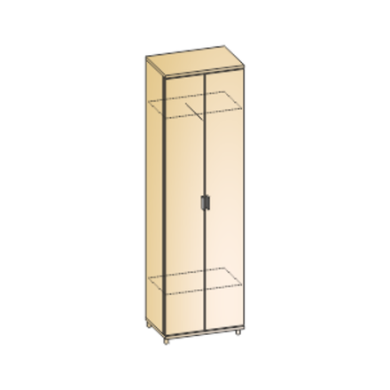 Шкаф для одежды и белья Грейс ШК-5034