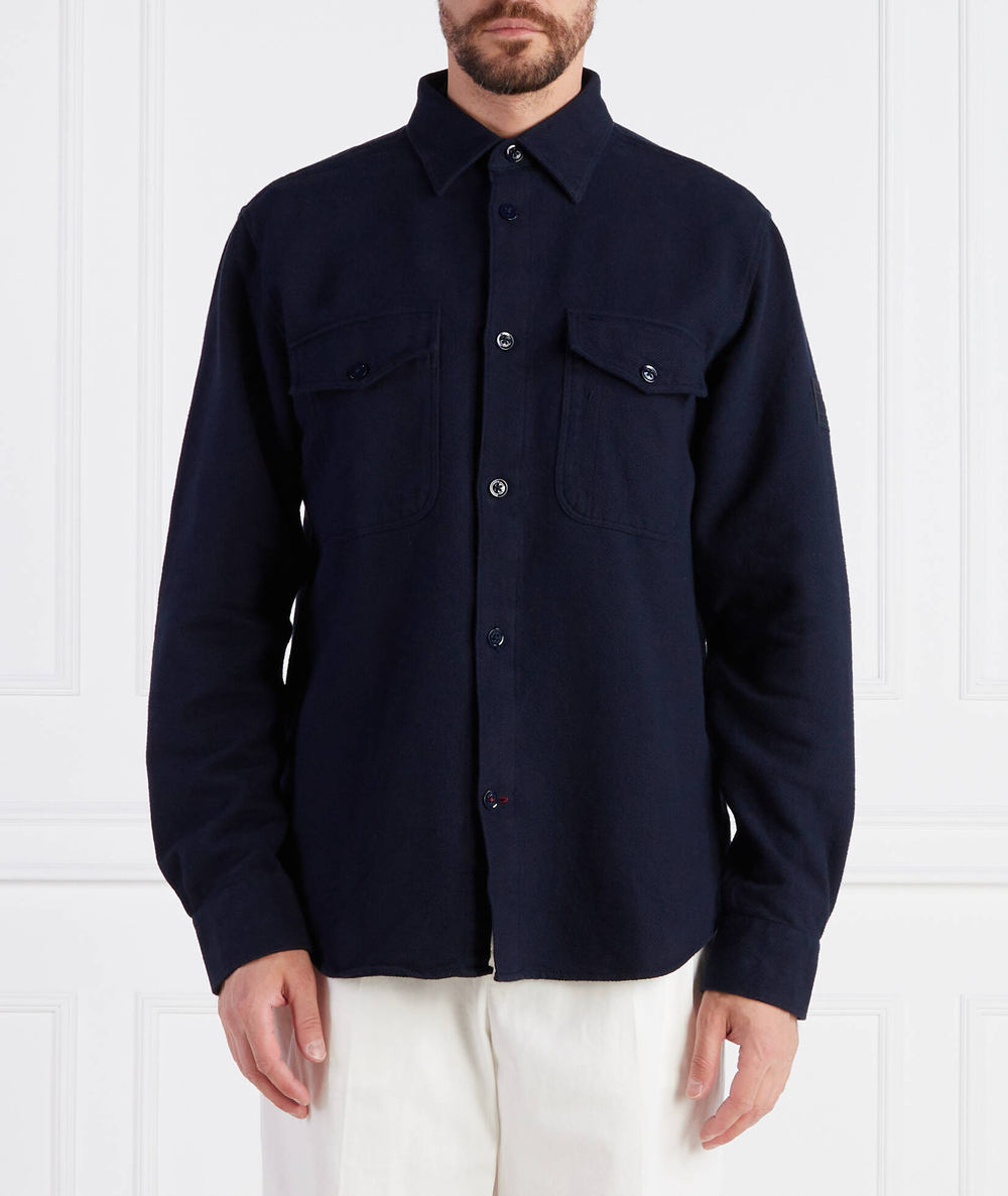 рубашка Tommy Hilfiger - темно-синий(MW0MW28364)