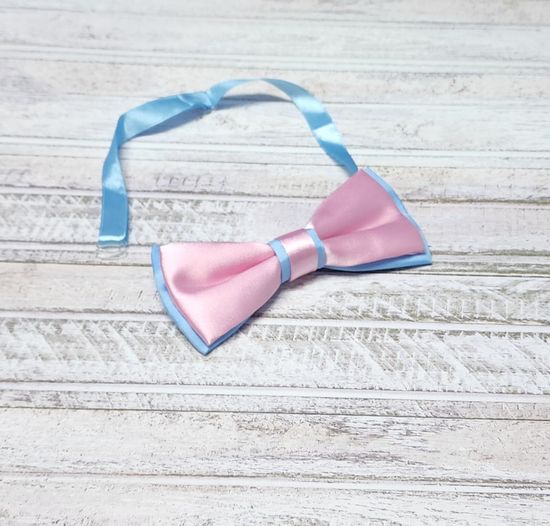 Галстук бабочка классика, лайм глянец