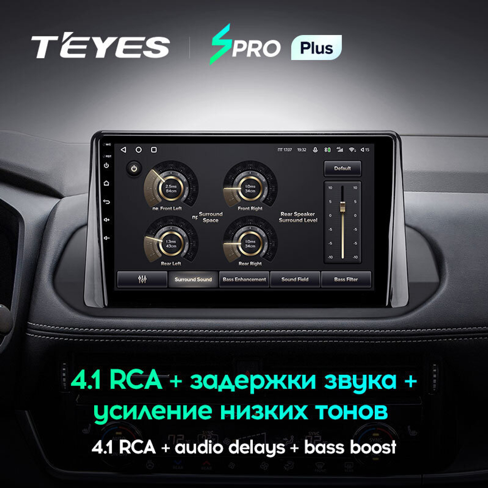 Teyes SPRO Plus 10.2" для Nissan X-Trail, Rouge 2021