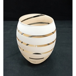 Плафон стеклянный "Полосатая бочка"