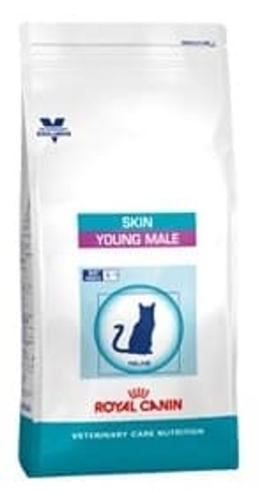Royal canin 1,5кг Skin young male диета для взр. кастр. котов с чувст. кожей